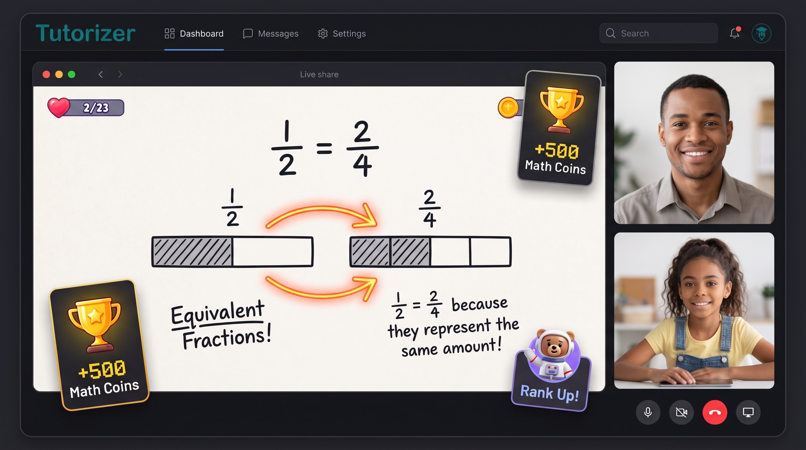 Tutorizer Live Session