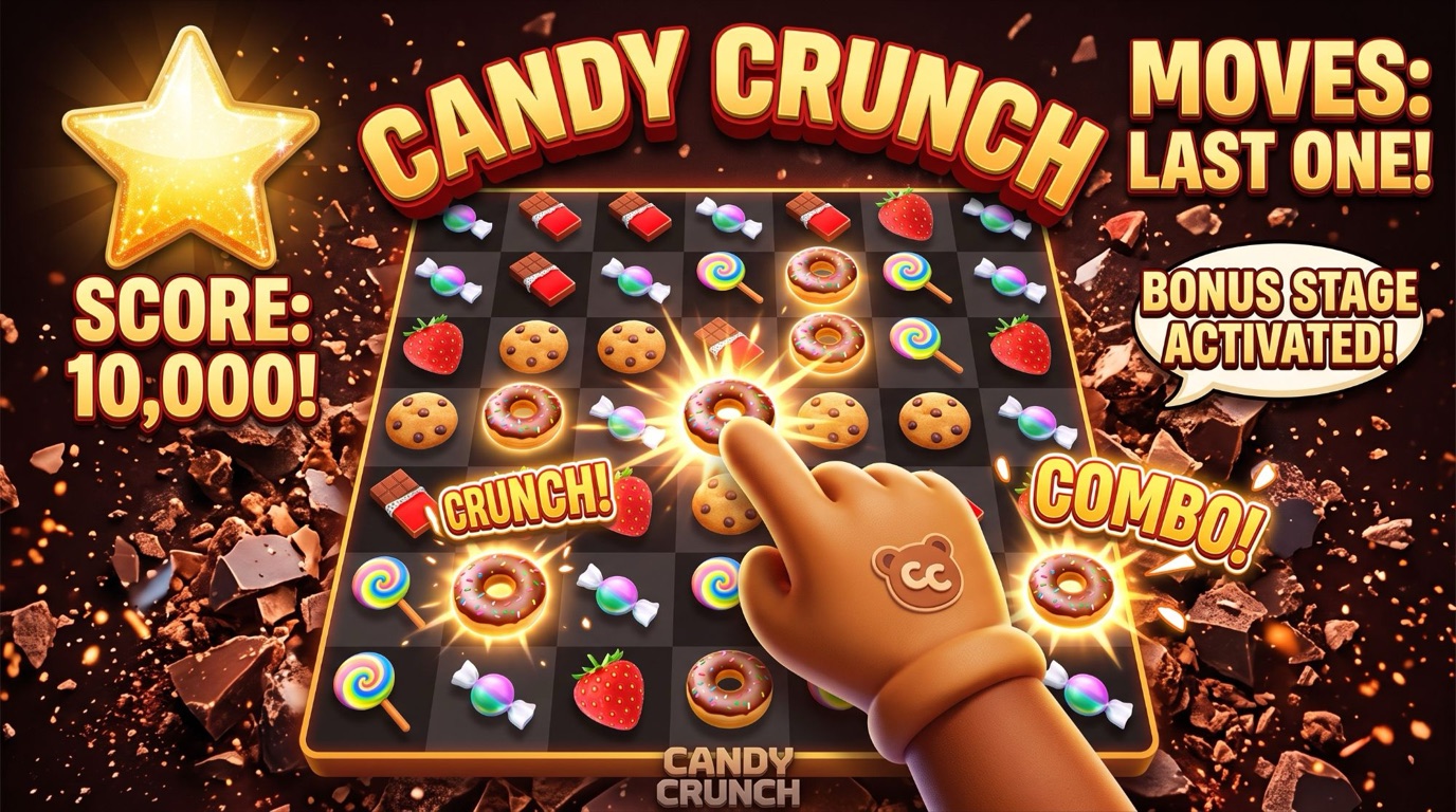 Screenshot of Candy Crunch