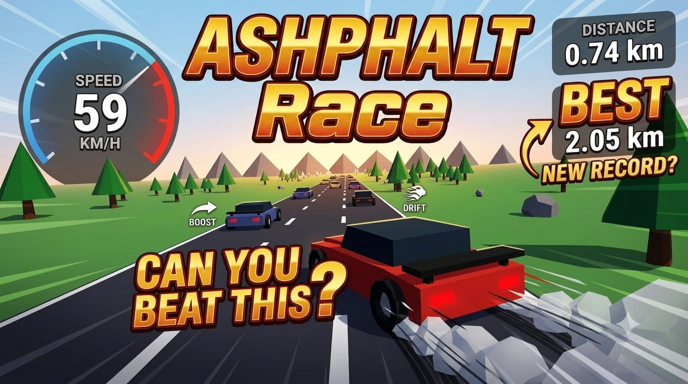 Screenshot of Ashphalt Race