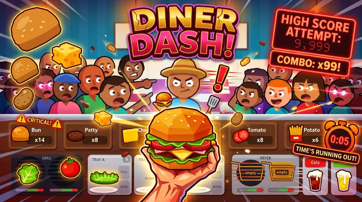 Screenshot of Diner Dash