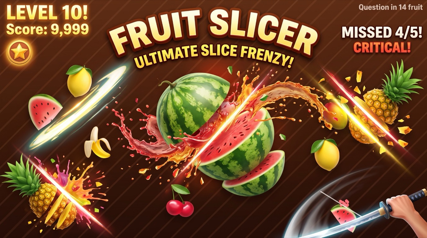 Screenshot of Fruit Slicer