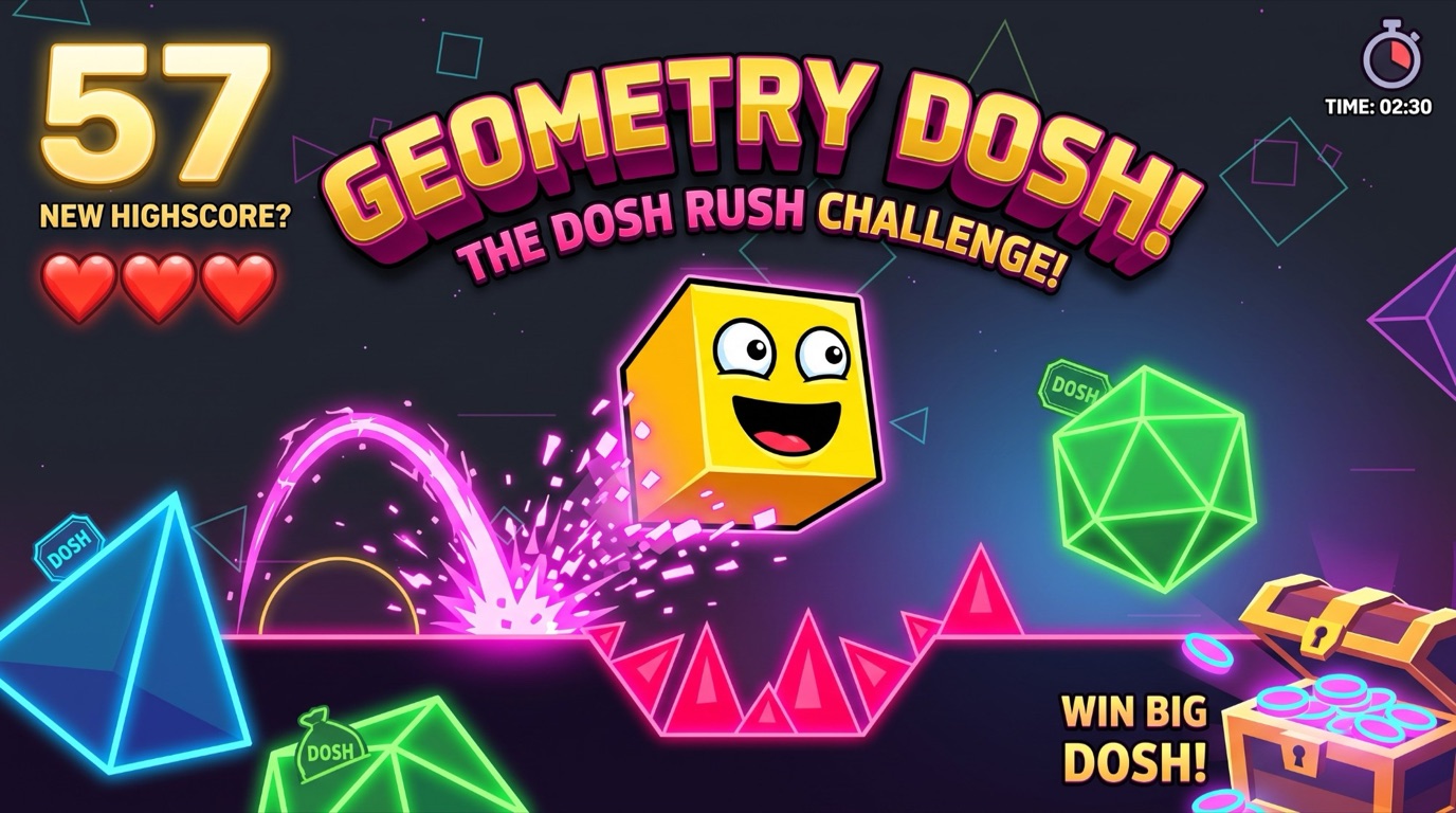 Screenshot of Geometry Dosh