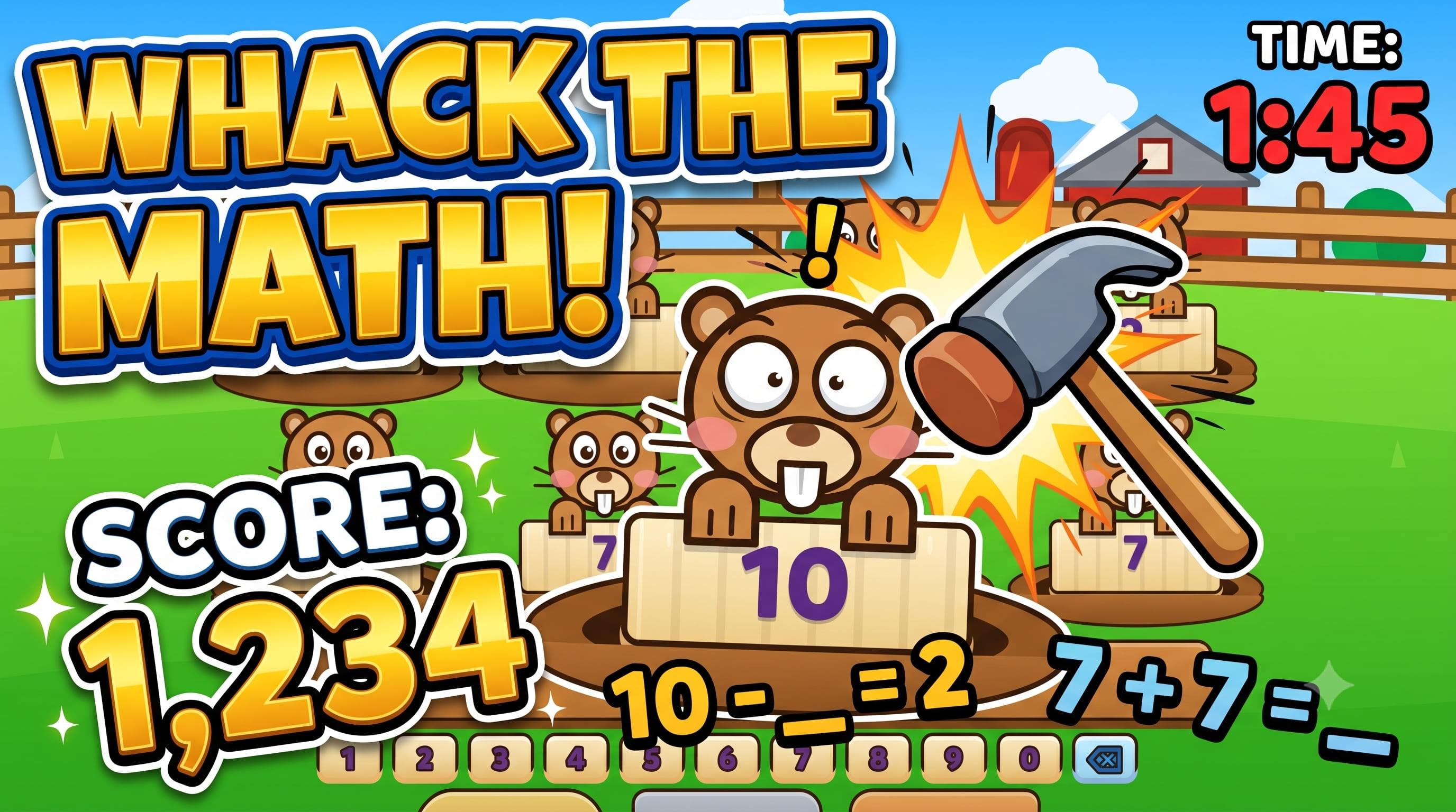 Screenshot of Goopers Math